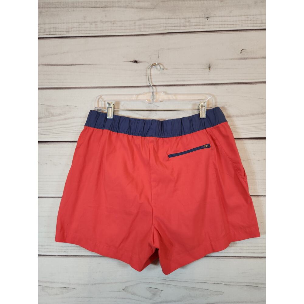 The North Face Women's Red & Navy Elastic Waist Shorts Size L - Picture 2 of 7